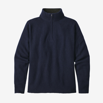 Men's Recycled Cashmere 1/4-Zip Sweater