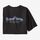 M's Fitz Roy Fish Organic T-Shirt - Black w/Fitz Roy Trout (BKTR) (38525)