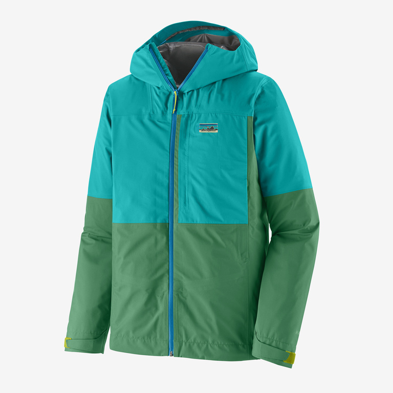Patagonia | Men's Boulder Fork Rain Jacket, Gather Green, Size Large