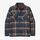 M's Insulated Organic Cotton Midweight Fjord Flannel Shirt - Growlers Plaid: Smolder Blue (GRBE) (20385)