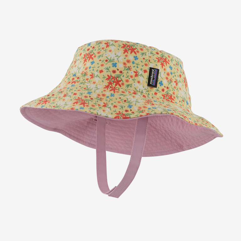 Baby Sun Bucket Hat, Little Isla: Milled Yellow / 3M