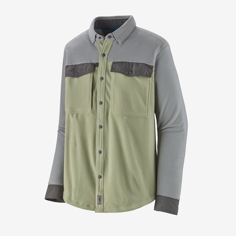 Men's Long-Sleeved Early Rise Snap Shirt - Medium - Salvia Green