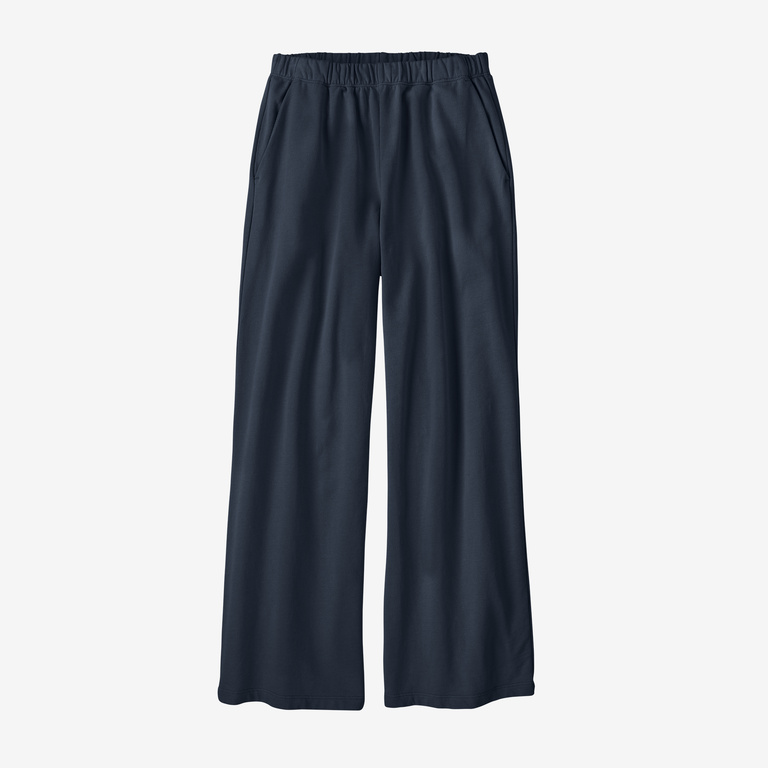 Wide Leg Cotton Jogger Navy, Sustainable Clothing
