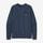 W's Long-Sleeved Work Pocket T-Shirt - Stone Blue (SNBL) (53335)