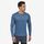 M's Long-Sleeved Capilene® Cool Lightweight Shirt - Superior Blue - Light Superior Blue X-Dye (SUPX) (45690)