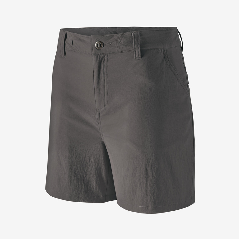 Patagonia Women's Quandary Shorts - 5 inch 8 / Forge Grey