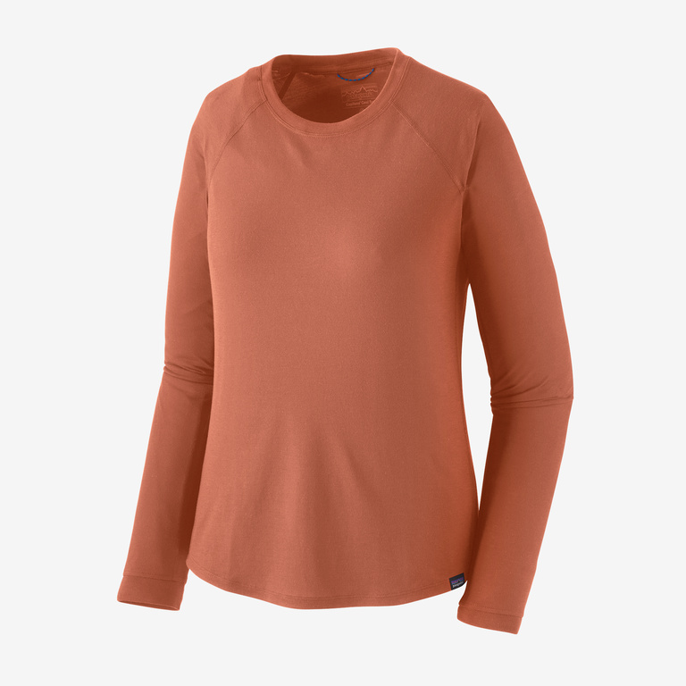 PATAGONIA Long-Sleeved Capilene Cool Trail Shirt - Women's Sienna Clay / L