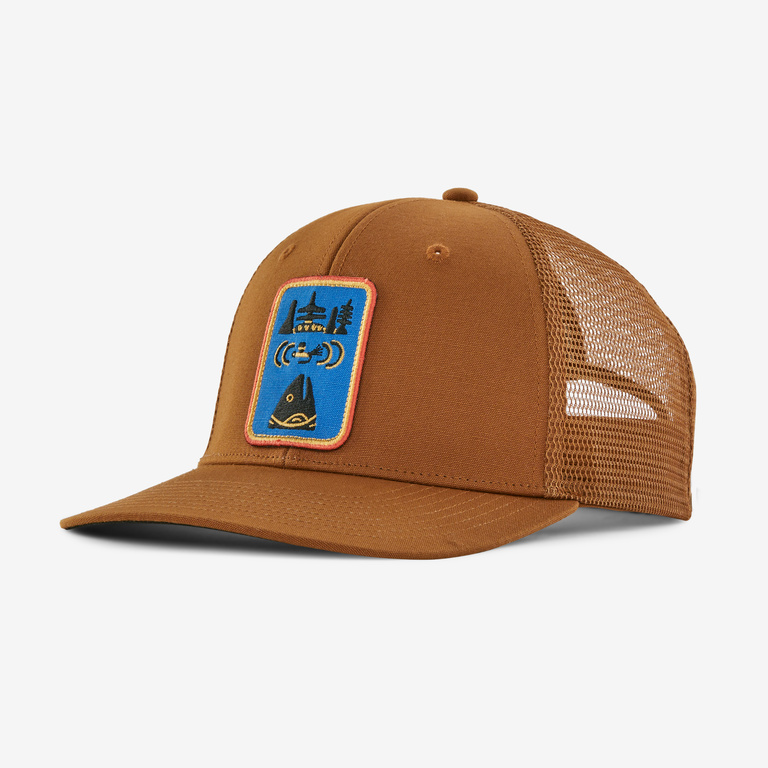 Take a Stand Trucker Hat, Gulp: Tree Ring Brown / ALL