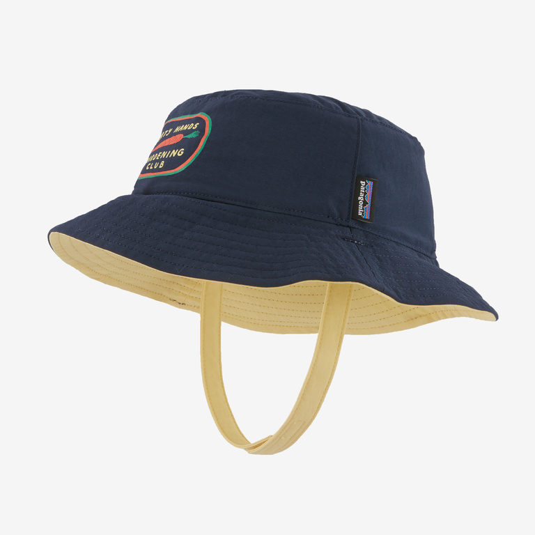 Baby Sun Bucket Hat - 12M - Garden Club: New Navy
