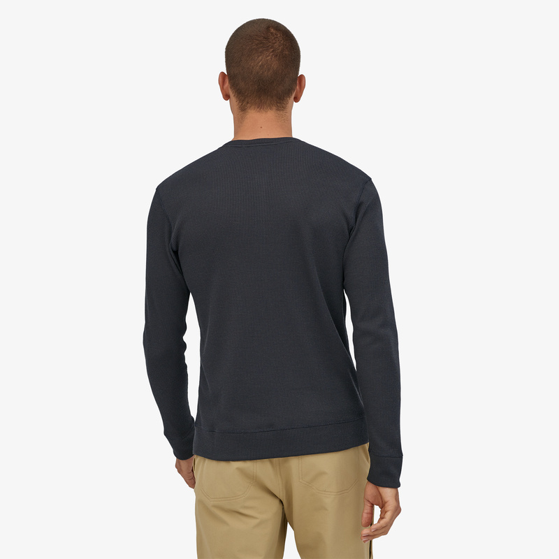 Patagonia Men's Long-Sleeved Waffle Knit Henley Shirt