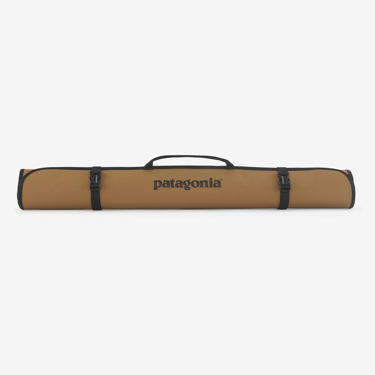 Patagonia Travel Fly Rod Roll Case in Coriander Brown w/Black