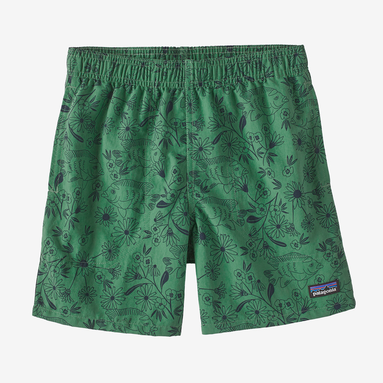 Kids' Baggies Shorts 5 in. - Lined 67036 Los Garibaldi Simple: Gather Green LGSN / XS