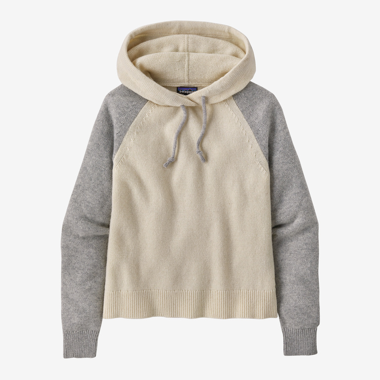 W's Recycled Wool-Blend Hooded Pullover Sweater