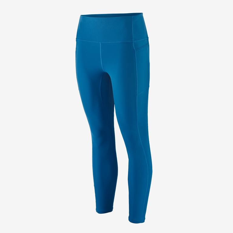 Athleta, Pants & Jumpsuits, Athleta Leggings Large Blue Floral Tropical  Precision High Rise Mesh