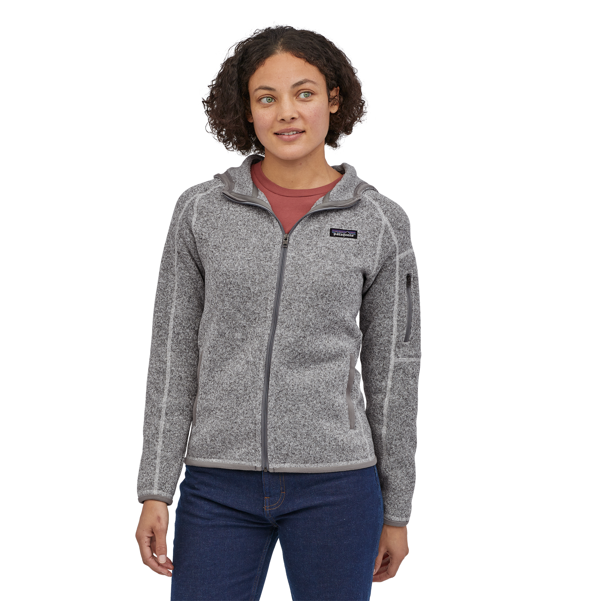 patagonia zip up sweater women's