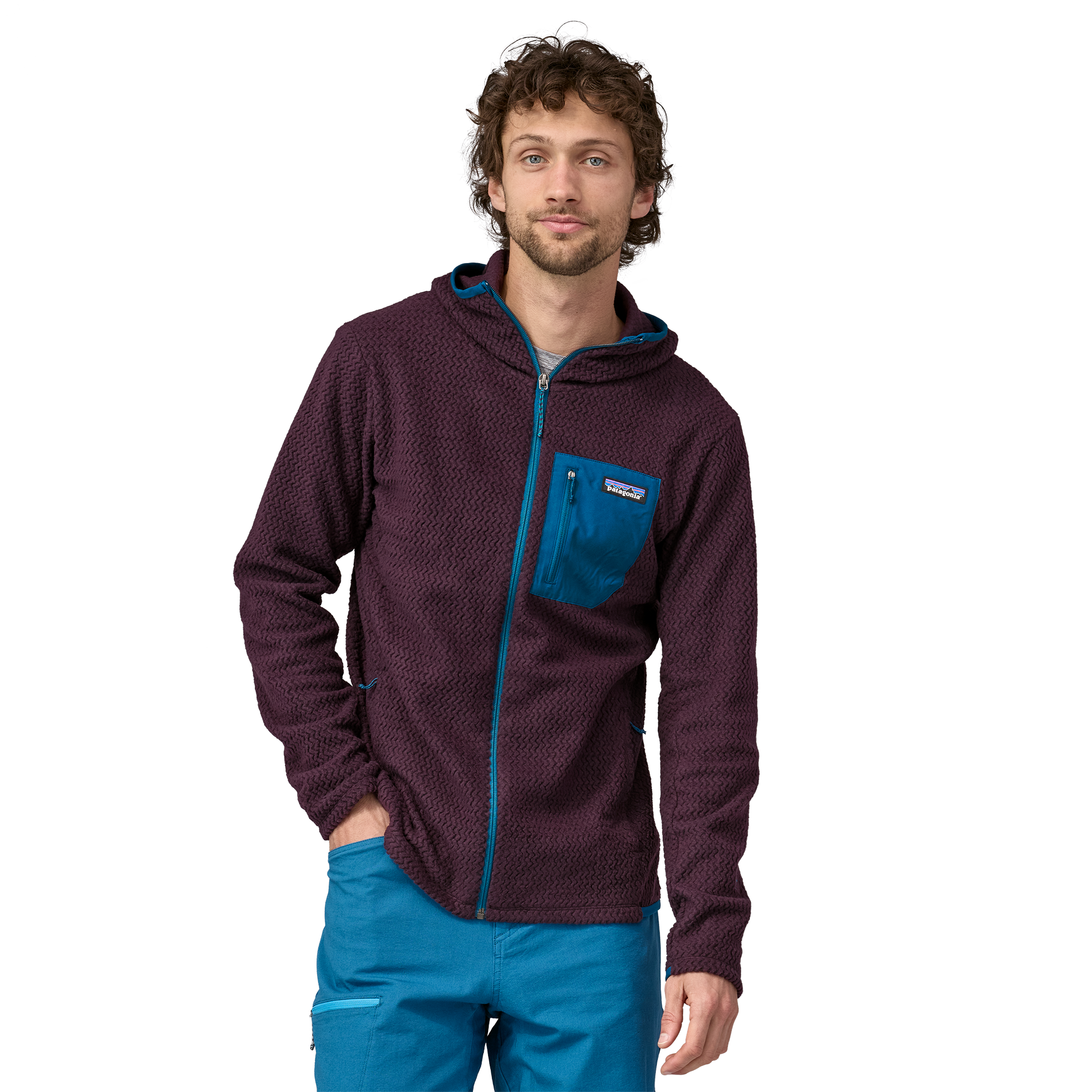 Patagonia Men's R1® Air Full-Zip Fleece Hoody